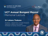 UCT Bongani Mayosi Memorial Lecture 2026